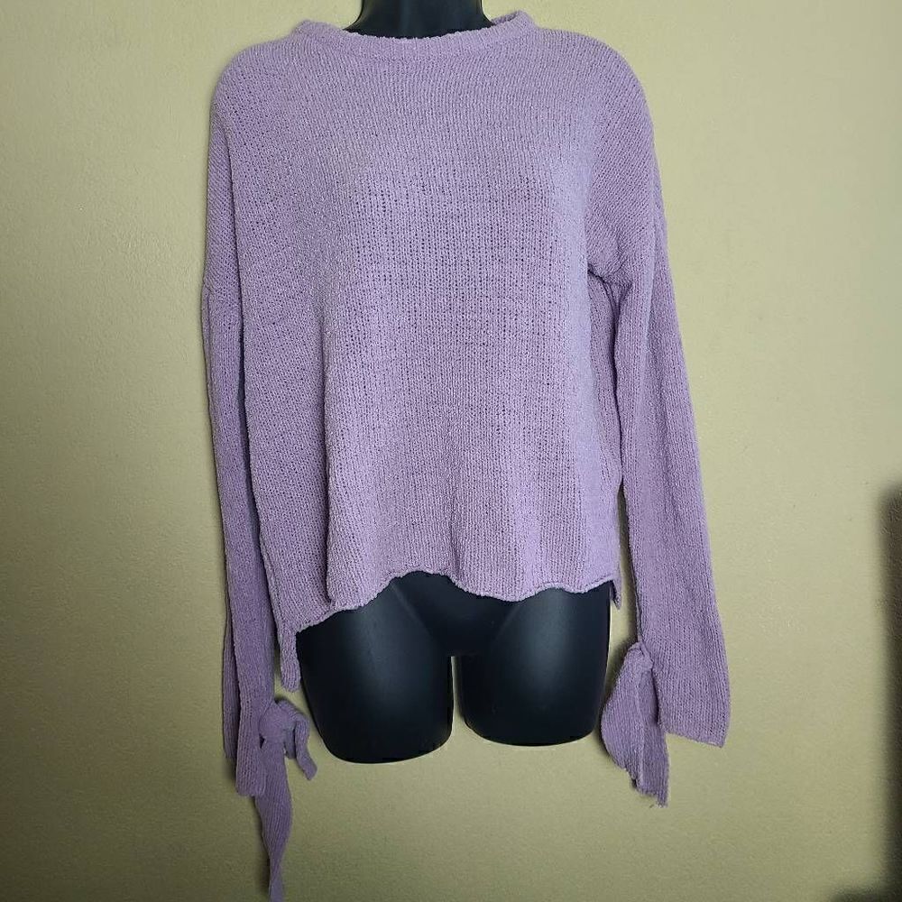 Coco + Jaimeson Tie Cuff Sweater